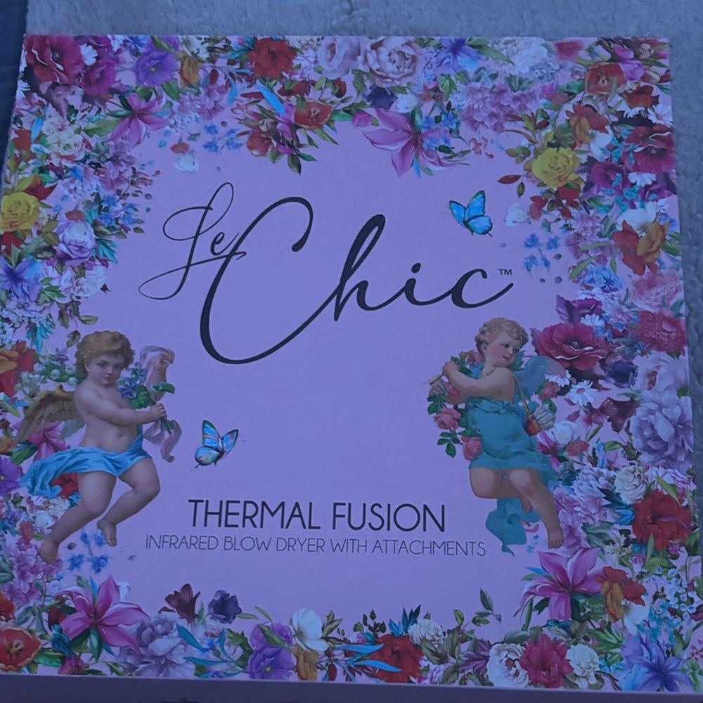 Floral Design Hair Dryer